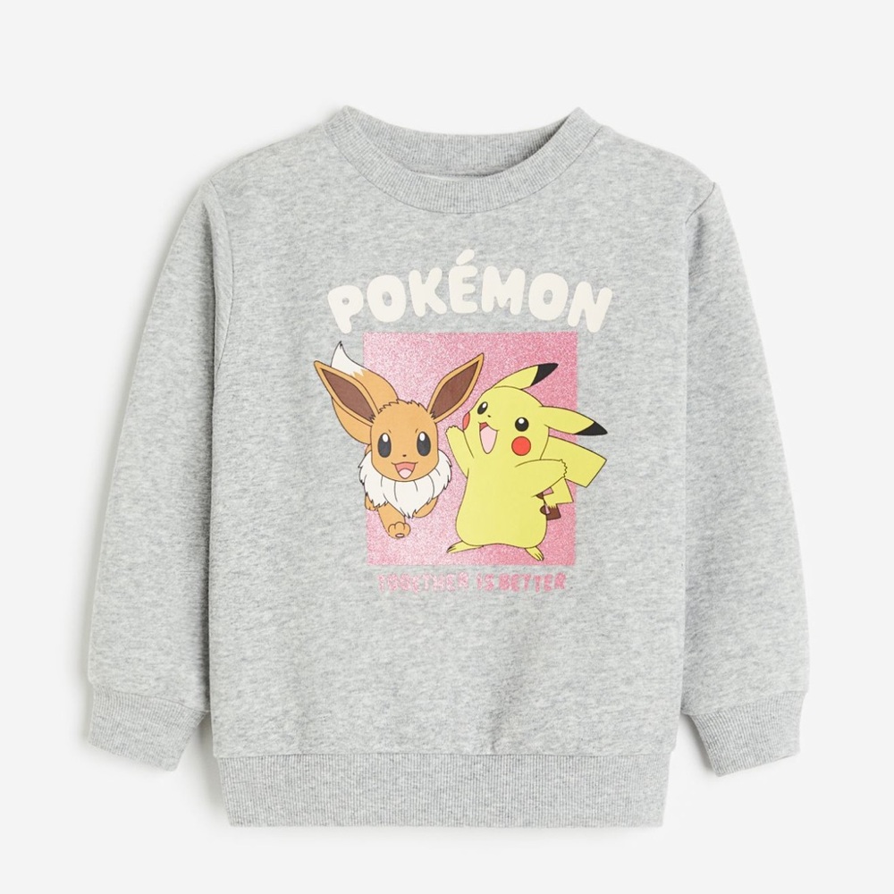 Pokémon fleece lined pullover sweater